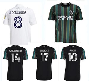 la galaxy ibrahimovic jersey toptan satış-21 MLS FC Los Angeles Galaxy Futbol Jersey La Zlatan Ibrahimovic Jonathan Dos Santos Giovani Futbol Gömlek Kitleri
