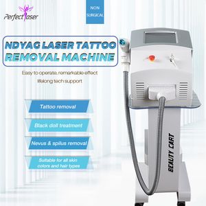 Wholesale home laser treatment resale online - 5 Shots Q Nd Yag Tattoo Freckle Removal Laser Eyebrow Remover Black Doll Treatment Home Use
