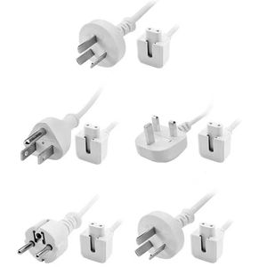 Power Plug Adapter Original Extension Cable M Cord for Apple Pro Air W W W W W W AC Charger Adapter US EU UK AU