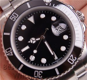 Horloges Mannen Automatisch Zwart Keramische Bezel Dial Rvs Chrono Man Polshorloge Casual Sports Runaway UK Chronograaf Relojes