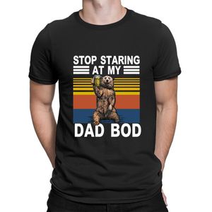 komik kamp gömlek toptan satış-Erkekler T Shirt Komik Bira T Gömlek Babamda Bakan Bırakın Beş Ayı Kamp Kısa Kollu Büyük Boy Tops