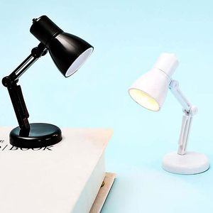 lendo luzes para quarto venda por atacado-Lâmpada de mesa de proteção de olho LED Light Light Mini lâmpadas de leitura para quarto de viagem