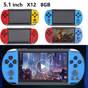 Wholesale games for mp5 player for sale - Group buy X12 Handheld Game Player GB Memory Portable Video Game Consoles inch Screen Support TF Card gb MP3 MP4 MP5 Player