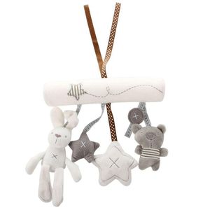 cot mobile toys großhandel-Hundespielzeug KWs oder Weiche Spielzeug Baby Kindergarten Musical Lullaby Mobile