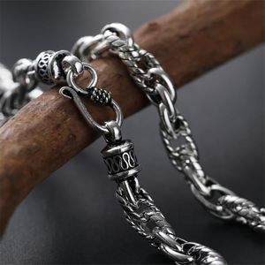 ingrosso 8mm rope chain silver-Catene Dettagli su Sterling Silver Chunky Twist Rope Catena mm catena di cauzione pesante