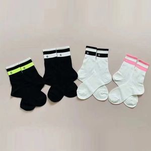 Simple Style Striped Socks with Stamp Women Girl Letter Casual Cotton Sock for Gym Sport Price