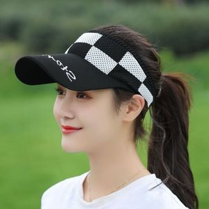 южнокорейские солнечные шапки оптовых-Ball Caps Summer New Outdoor South Korean Ins Спортивные Женские Модные Бег Солнце Открыть Верхняя Бейсбольная Шляпа