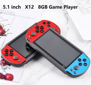 Wholesale games for mp5 player for sale - Group buy X12 Handheld Game Player GB Memory Portable Video Game Consoles with inch Color Screen Display Support TF Card gb MP3 MP5 Player