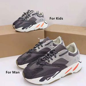 ayakkabıları olmayan kızlar toptan satış-2021 Allık Çöl Sıçan Bebek Çocuk Koşu Ayakkabıları Yardımcı Programı Siyah Erkek Bebek Kız Toddler Gençlik Eğitmenler Çocuk Sneakers Kutusu Olmadan Aile Ayakkabı