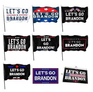 Made Custom Made Lets Go Brandon Flag Banner Flags Outdoor Indoor Decoration cm x5ft Poliester DHL Fast CN05