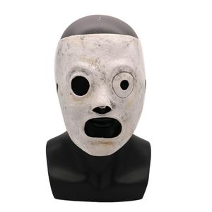 slipknot maskeleri toptan satış-Parti Maskeleri Slipknot Şarkıcı Cosplay Maske Punk Corey Taylor Lider DJ Kask Çocuk Yetişkin Lateks Cadılar Bayramı Fantezi Topu