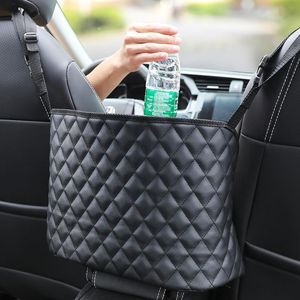 Wholesale two seat car for sale - Group buy Car Organizer Suspended Storage Bag Net Pocket Between Two Seats Interior Accessories