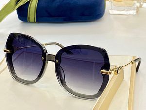 Solglasögon för kvinnor sommarstil Anti ultraviolett S Retro kattögon Osynlig Ram Fashion Eyeglasses Random Box