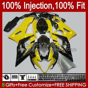 Injection yellow black blk Mold Fairings For SUZUKI GSXR1000 GSXR CC CC K5 GSX R1000 Bodywork HC GSXR GSX R1000 OEM Bodys Kit