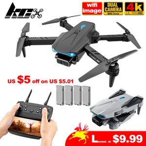 Wholesale following dron for sale - Group buy KCX Mini S89 pro Camera Drone k HD Dual P WiFi Fpv Image following Dron Height hold Rc Quadcopter Toy Gift PK E525 Drone