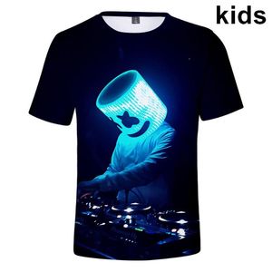 band t-shirts druck großhandel-Männer T Shirts bis Kinder T Shirt Candy Band DJ D gedrucktes T Shirt Jungen Mädchen Mode Hip Hop Tshirt Hemden Kinderkleidung
