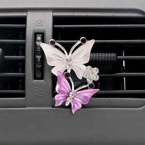 Nowy Odświeżacz Powietrza Butterfly Universal Auto Akcesoria Samochodowe Perfumy Naturalne Zapach Klimatyzator Outlet Frugnan