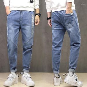 Wholesale baggy cargo jeans resale online - Plus Size Summer High Quality Men Baggy Ripped Solid Pants Cargo Male Casual Denim Fashion Mens Long Jeans Trousers Men s