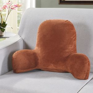 37 Sofa Cushion Back Pillow Bed Plush Big Backrest Reading Rest Pillow Lumbar Support Chair Cushion With Arms Home Decor R2