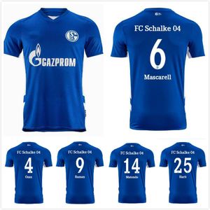 schalke futbol jersey toptan satış-21 FC Schalke Futbol Formaları Serdar Raman Futbol Gömlek Harit de Foot