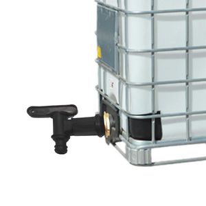 Watering apparatuur IBC tankadapter inch reserveonderdelen vat gezamenlijke uitlaat tapkraan verbinding accessoires vervanging klep montage water