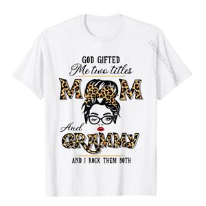 dios es mujer al por mayor-Camisetas para hombres DIOS DURADO DOS TI TÍTULOS MOM LA MAMÁ MOMA Grammy Leopardo Wink Mujer Funny Camiseta T Shirt para Hombres Tops de verano de moda Crazy Cotton
