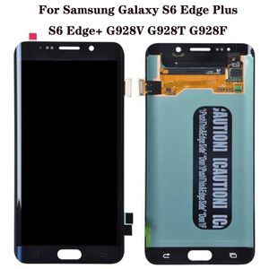 För Samsung Galaxy S6 Edge Plus Touchpaneler Används för att reparera Telefon Display God kvalitet Original tum G928A G928F G928V Montering Digitizer Replacement LCD skärm