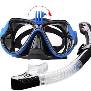 pro ausrüstung großhandel-Tauchmasken Professionelle Unterwassermaske Kamera Schwimmbrille Schnorchel Tauch Ausrüstungshalter für Go Pro