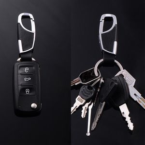 ix35 en cuir achat en gros de Keychains Clé de porte clés en cuir métallique exquis pour Suzuki Grand Vitara Sx4 Swift Jimny Hyundai Solaris Verna Tucson IX35
