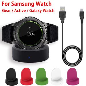 Watch Bands Wireless Fast Charger Base For Samsung Galaxy mm mm Charging Cable Charge Gear S3 S2 Active