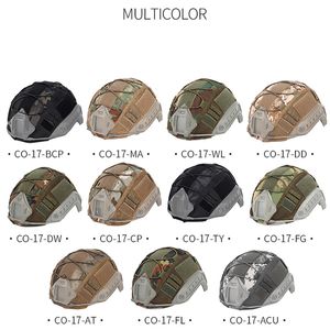 Tactische helmkap voor snelle MH PJ BJ Airsoft Paintball Army Helmen Covers Hunting Accessoires