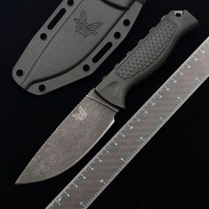 fix blade knives toptan satış-Benchmade Hunt Dik Ülkesi Sabit Bıçak Survival Avcılık Bıçak Açık Kamp Cebi Mutfak Meyve EDC Bıçaklar