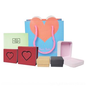 Wholesale single jewelry box for sale - Group buy LJhC single packaging boxes shot no link exquisite gift jewelry jewelry boxes wipe silver cloth price link