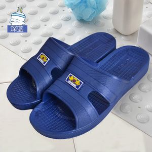 gece sandaletleri toptan satış-Yeni Otel Banyo Terlik Erkek Kapalı Ev Banyo Kaymaz Sandalet Gece Pazarı Stall Plastik Ucuz Ayakkabı