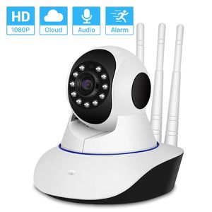 ingrosso icsee ptz.-HD1080P Smart Auto Tracking PTZ WiFi Fotocamera Two Way Audio Motion Detection Accesso remoto Indoor Baby Monitor ISEe IP Telecamere IP
