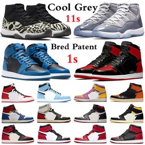 Wholesale blue running lights for sale - Group buy 2022 Jumpman Basketball Shoes Men Women Cool Grey Animal Instinct Bred Patent Dark Marina Blue University Chicago Black Toe Banned Mens Trainers Sports Sneakers