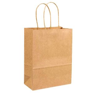 Förvaringspåsar st Boutique med två handtag Papperspåse Portabel handhållen Bakning Eco Friendly Bionedbrytbara Wrapping Supplies