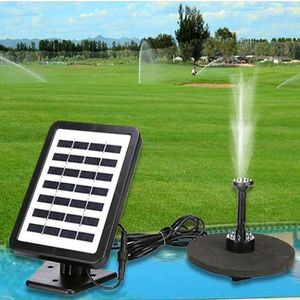 Wholesale pond pump with led light for sale - Group buy Solar Power Water Pump With LED Light Garden Outdoor Pond Fountain Pool Decorations