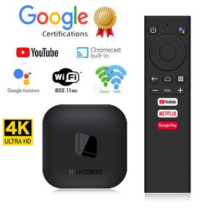 Wholesale android tv box for sale - Group buy HAKOMiNi Google Certificate Android TV Box Amlogic S905Y2 G WIFI M Ethernet K Google Assistant Chromecast
