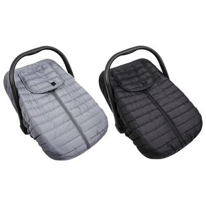 Wholesale covered car carriers resale online - Diaper Bags Winter Baby Car Seat Cover Universal Fit Infant Carrier Covers Carseat Canopies To Protect From Cold And