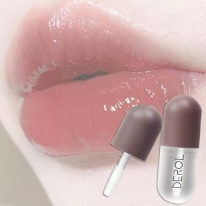 Lip Gloss Nawilżający Plumper Plumper Mineral Serum Oil Lips Lips Esencja Odżywcza Ekstremalna Enhancer Q0K1