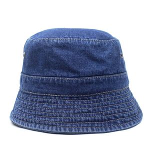 bayanlar vizör şapkaları toptan satış-Kova Şapka Denim Şapka Lady Havzası Yaz Açık Güneş Visor Katlanır Balıkçının BUET