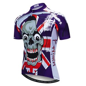 Kurtki wyścigowe Keyiyuan Funny Jazda na rowerze Jersey MTB Rowerzyści odzieżowe w mundurnej wysokiej jakości tkaniny Polera Ciclismo Hombre Naue Velo Homme
