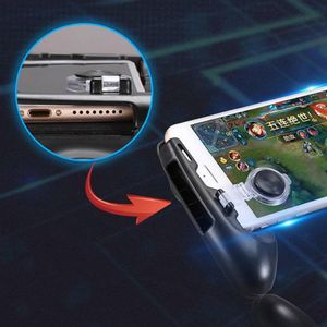Wholesale android games gamepad for sale - Group buy 3 IN GamePads Mobile Game PUBG Joystick Controllers Gaming Trigger Control Shooter Button for iPhone Android Game Accessoriea32a56