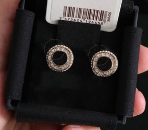 Mode charme parel goud oorknopjes aretes orrecchini voor vrouwen partij bruiloft verlovingsliefhebbers geschenk sieraden met doos HB327