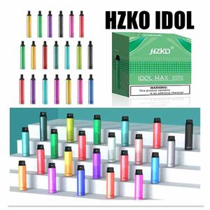 Hzko Idol Bar Max Pro Wegwerp E Sigaret Vape Pen POCKS ML POD apparaat Vaporizer Kleuren STKS Een Pack Authentiek