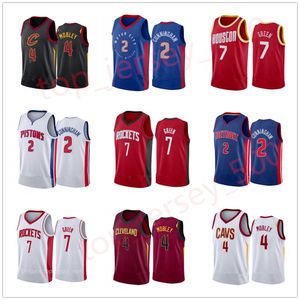 kırmızı mayo basketbol üniformaları toptan satış-2021 Yeni Taslak Cade Cunningham Jersey Evan Mobley Jalen Yeşil Siyah Mavi Beyaz Kırmızı Erkekler Için İyi Basketbol Gömlek Üniforma Takım Gerçek Numara Gönderecek