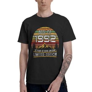 pamuk yıldönümü hediyeleri toptan satış-Erkek T Shirt Vintage Tişörtleri Erkekler Streetwear Tee Tops Pamuk T Gömlek Kısa Kollu th Doğum Günü Yıldönümü Hediye Fikir
