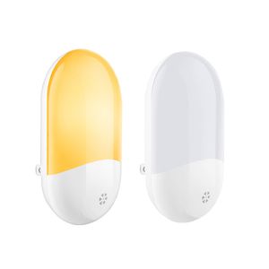 beyaz tuvaletler toptan satış-Dusk şafak sensörü ile LED gece lambası eklenti gece ışıkları yatak odası banyo mutfak koridor tuvalet sıcak beyaz için uygun