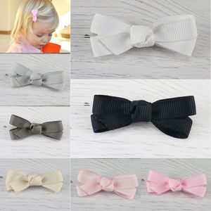 palabras dulces al por mayor-60 Colores Baby Girl Hairbands Children Color Color Bowknot Barrettes Hardebands Kids Girl s Pein Bows One Word Clips Tocado Accesorios DHL G4EMFW8